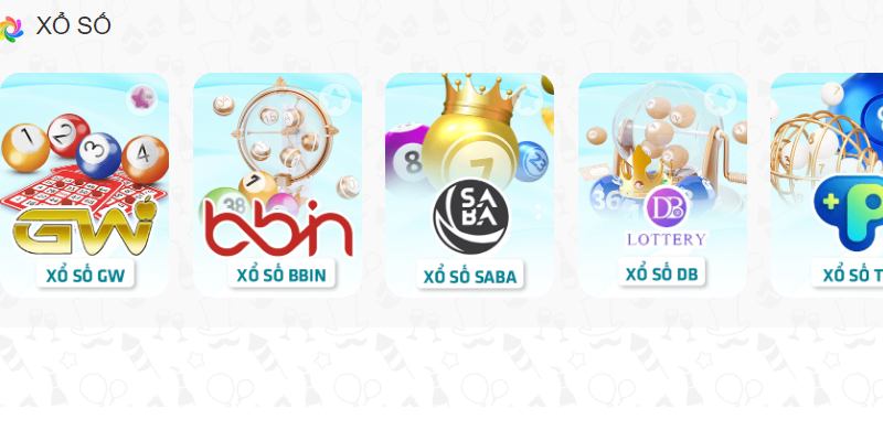 Xổ số 78Win có nhiều loại hình cá cược